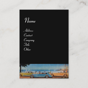 RETRO CARS - Auto repair automotive Business Card