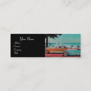 RETRO CARS - Auto repair automotive Mini Business Card