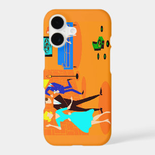 Retro Cartoon Cocktail Party iPhone 7 Case