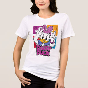 Retro Cartoon Duck – Playful & Nostalgic Design Tri-Blend Shirt