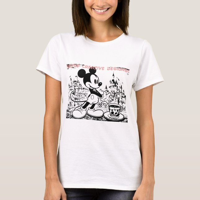 Retro Cartoon Icon Tee – Timeless Vintage Style (Front)