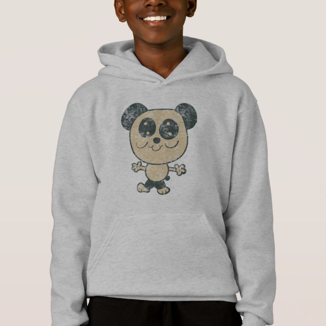 Retro Cartoon Panda Bear  (Front)