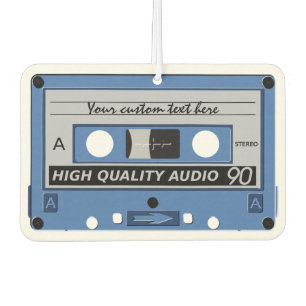 Retro Casette Tape custom air freshner Car Air Freshener