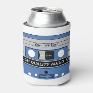 Retro Casette Tape custom can cooler