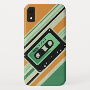 Retro Casette Tape custom name phone cases