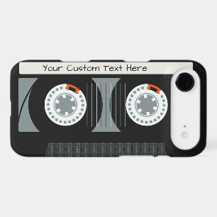 Retro Casette Tape custom text phone cases