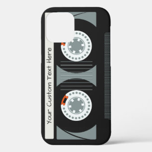 Retro Casette Tape custom text phone cases