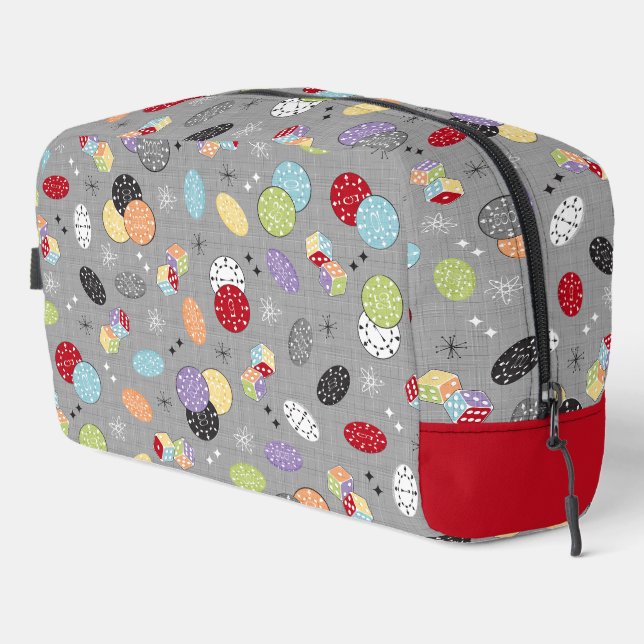 Retro Casino Dice Dopp Kit (Right Corner)
