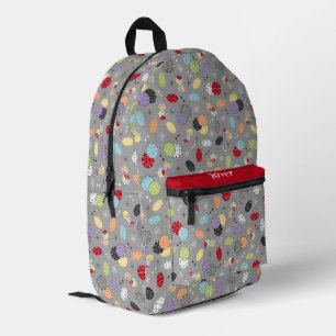 Retro Casino Dice Printed Backpack