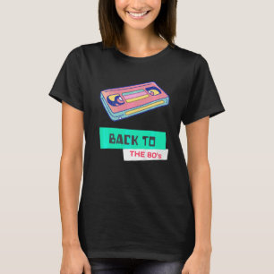 Retro Cassette 80s 90s Vintage Party Fancy Dress T-Shirt