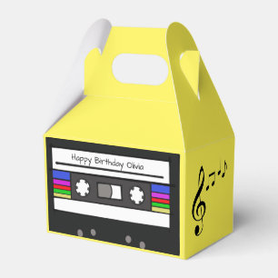 "Retro Cassette" Favour Box