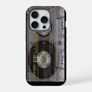 Retro Cassette iPhone 15 Pro Case
