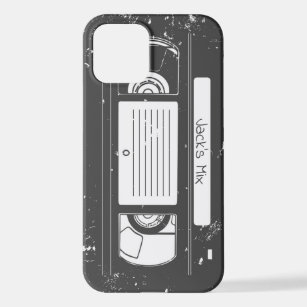 Retro Cassette Tape -80s Vintage Personalised Name iPhone 12 Case