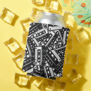 Retro Cassette Tape Can Cooler