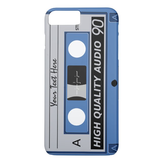 Retro Cassette Tape custom phone cases (Back)