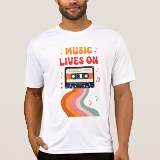 Retro Cassette Tape Shirt – Music Lives On Vintage