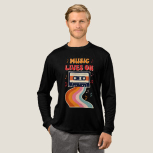 Retro Cassette Tape Shirt – Music Lives On Vintage