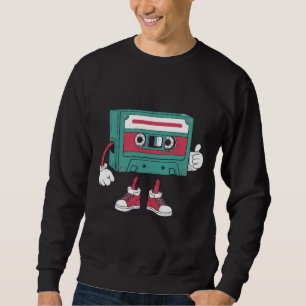 Retro cassette tape. sweatshirt
