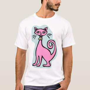 Retro Cat - 2 - (Front and Back) T-Shirt