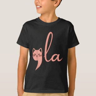 Retro Cat Comma La Kamala Harris For President 202 T-Shirt