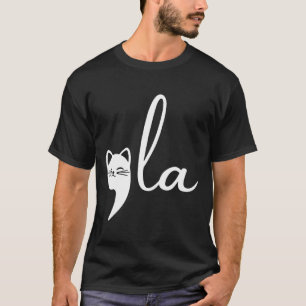 Retro Cat Comma La Kamala Harris For President 202 T-Shirt