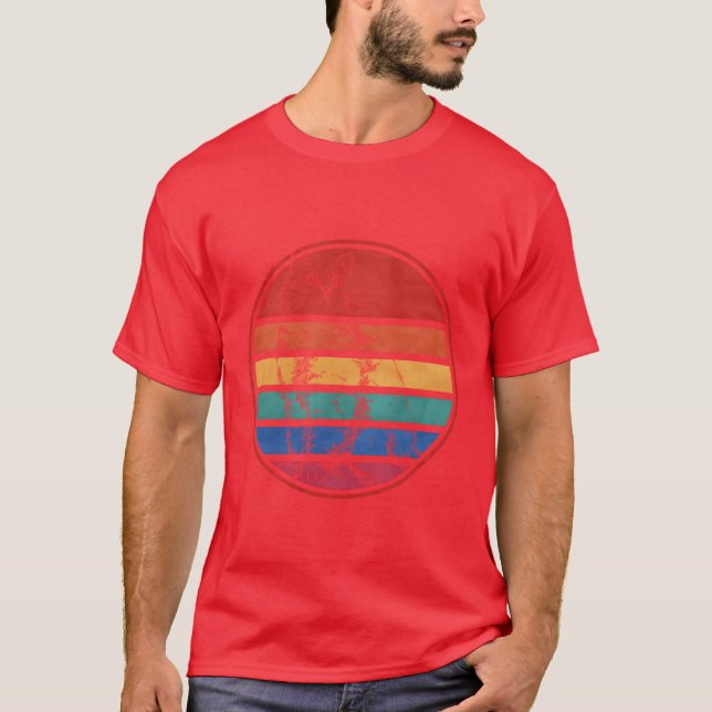 Retro Cat family T-Shirt (Front)