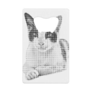 Retro Cat Halftone
