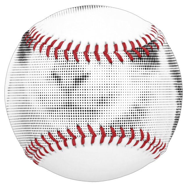 Retro Cat Halftone Softball (Front)