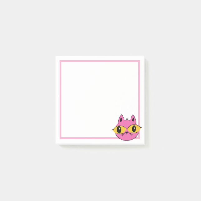 Retro Cat Post-it Notes (Front)