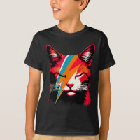 Retro Cat Rock Music Concert Band Men Kids Women F
