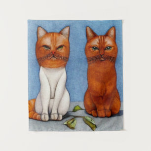 Retro Cats MIx      Tapestry