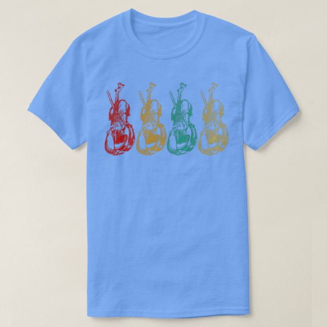 Retro Cello T-Shirt (Design Front)