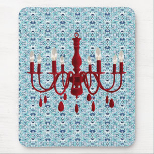 Retro Chandelier Glamour ~ Mousepad