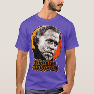 Retro Charles Bukowski Tribute T-Shirt