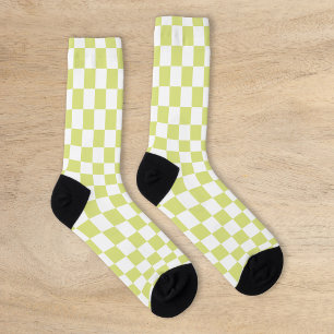 Retro Chequerboard Socks