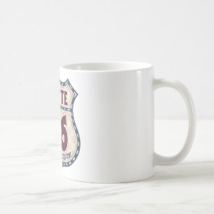 Retro Chequered 66 Coffee Mug