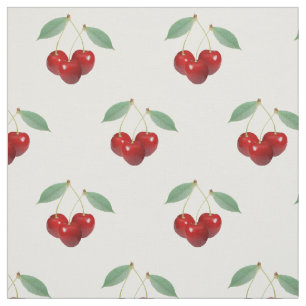 Retro Cherries Fabric