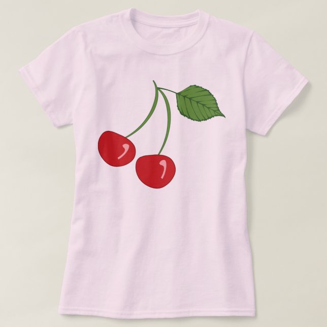 Retro Cherries T-Shirt (Design Front)
