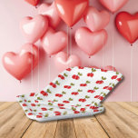 Retro Cherry Berry 1st Birthday Red and green<br><div class="desc">Celebrate your Somebody Cherry Sweet one-year-old in sweet style with a retro birthday decor collection! Channeling retro charm with vibrant red and green cherries, the party extras add a playful touch to your little one's special day and party table. From invitations to tableware, deck out your little one's party in...</div>