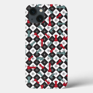 Retro Chess Board iPhone 13 Case