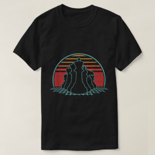 Retro Chess Master Vintage Design T-Shirt