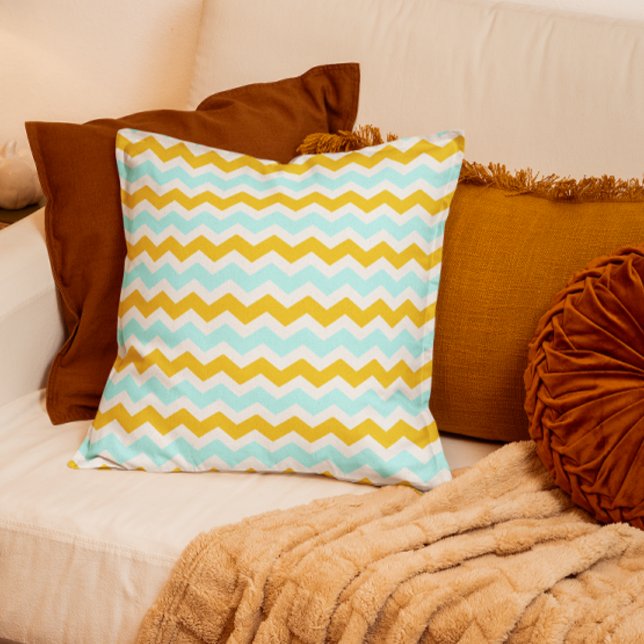 Retro Chevron Cushion (Creator Uploaded)