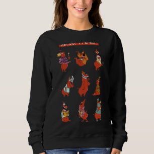 Retro Chickens Arts Love Adventures Animations Pos Sweatshirt