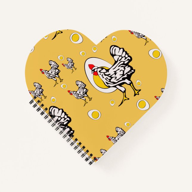 Retro Chickens Notebook (Front)