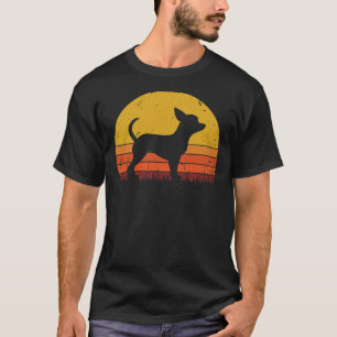 Retro Chihuahua   Dog Mom Dog Dad   Vintage Chihua T-Shirt