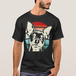 Retro Chihuahua Men Women Kids Gift T-Shirt