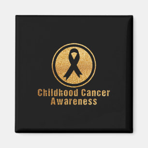 Retro Childhood Cancer Awareness In September We W Magnet