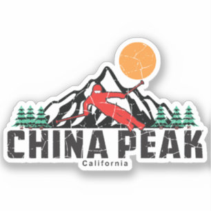 Retro China Peak Ski 