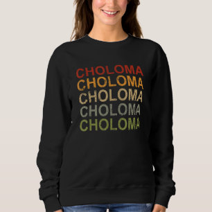 Retro Choloma Honduras Pride Honduras Vacation C Sweatshirt