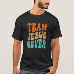 Retro Christianity Faith Christ Lord Saviour Team  T-Shirt